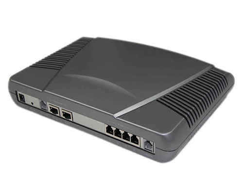  4 Port FXS analog VoIP Gateway | VoIP Adapter with Router